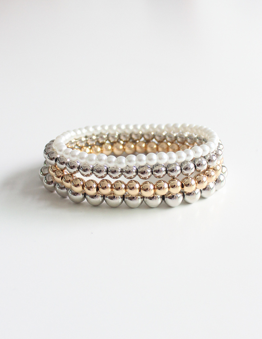 Shimmery Bracelet Set image 0
